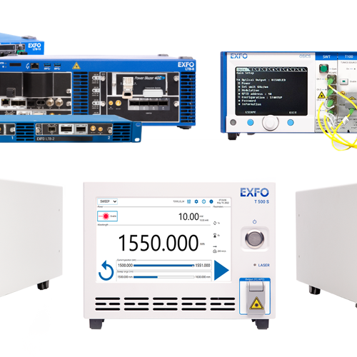 Tunable lasers for test & measurement (T&M) applications