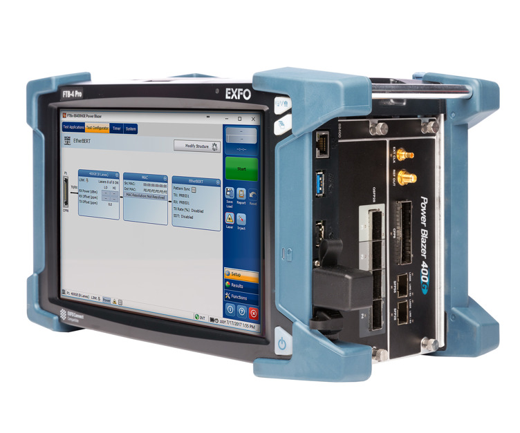 FTBx-88460 - 400G test solution for the field