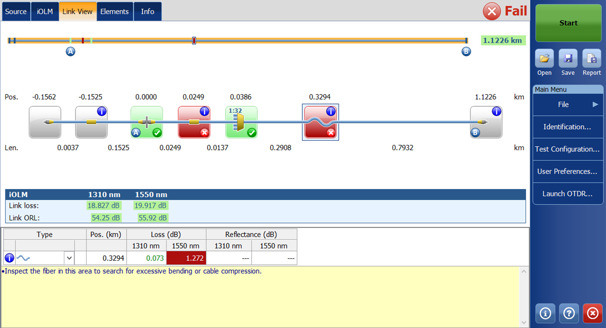 iOLM - intelligent Optical Link Mapper