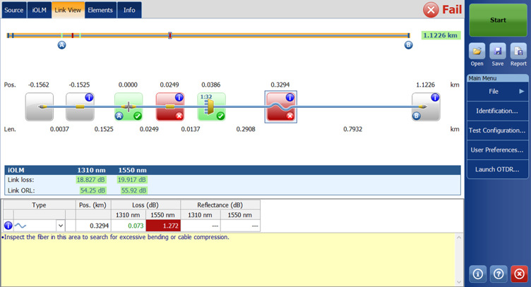 iOLM - intelligent Optical Link Mapper