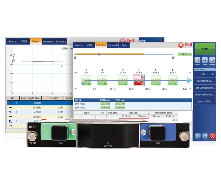 FTBx-720D - LAN/WAN接入网OTDR