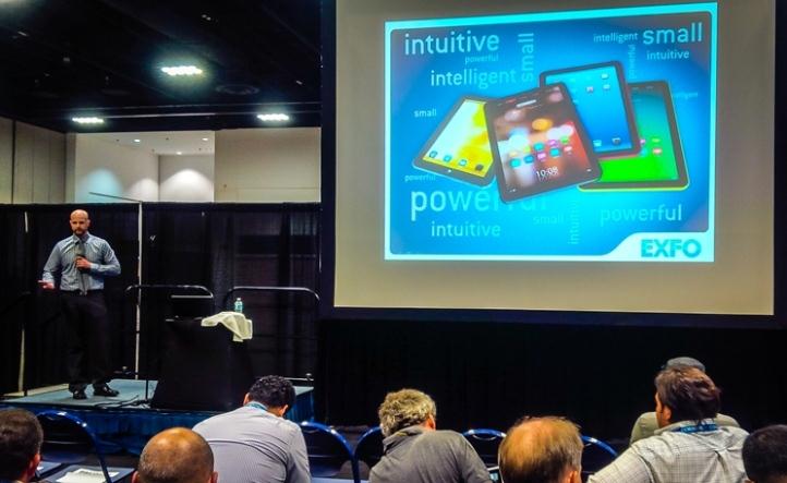 EXFO Launches New Tablet-Inspired Handheld OTDR Line at 2013 FTTH Conference