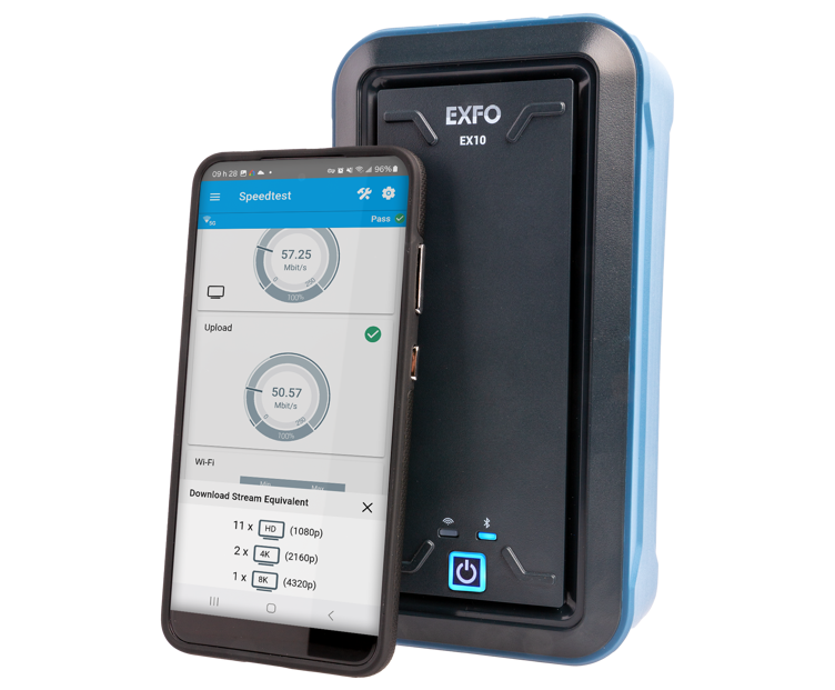 EX10 - Multigigabit residential & business services tester