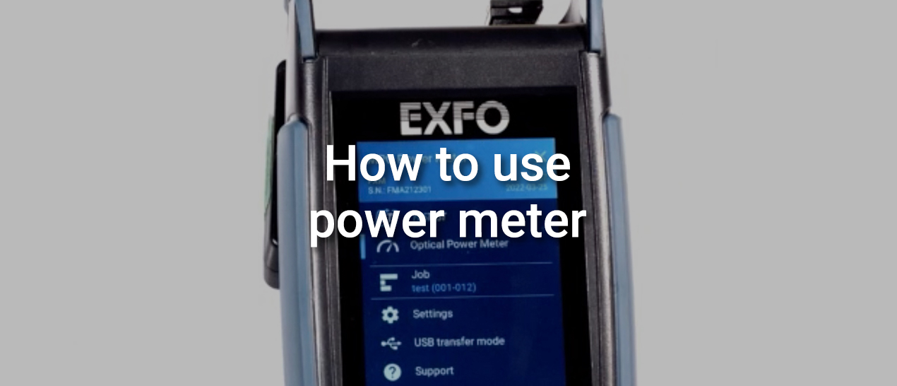 How to use Power Meter
