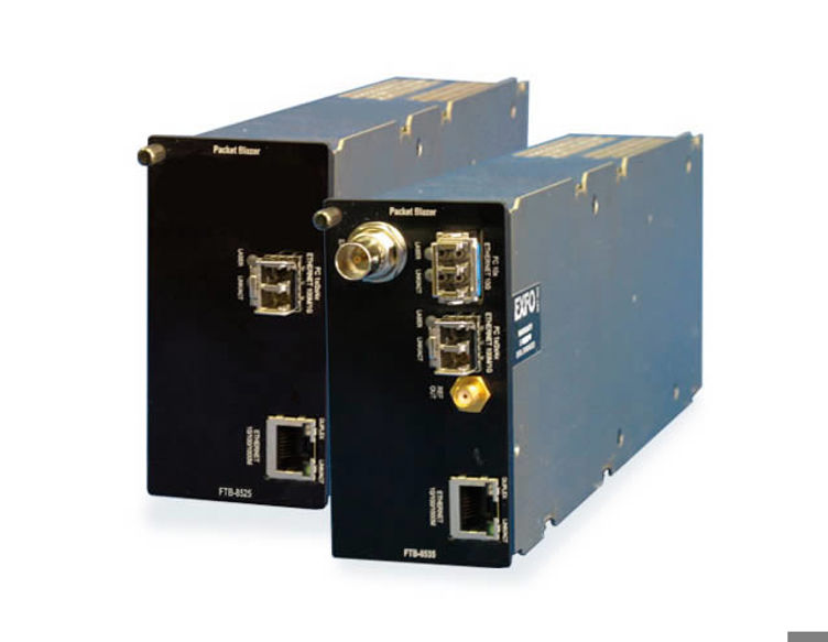 FTB-8525/8535 Packet Blazer - Fibre Channel and Ethernet test modules