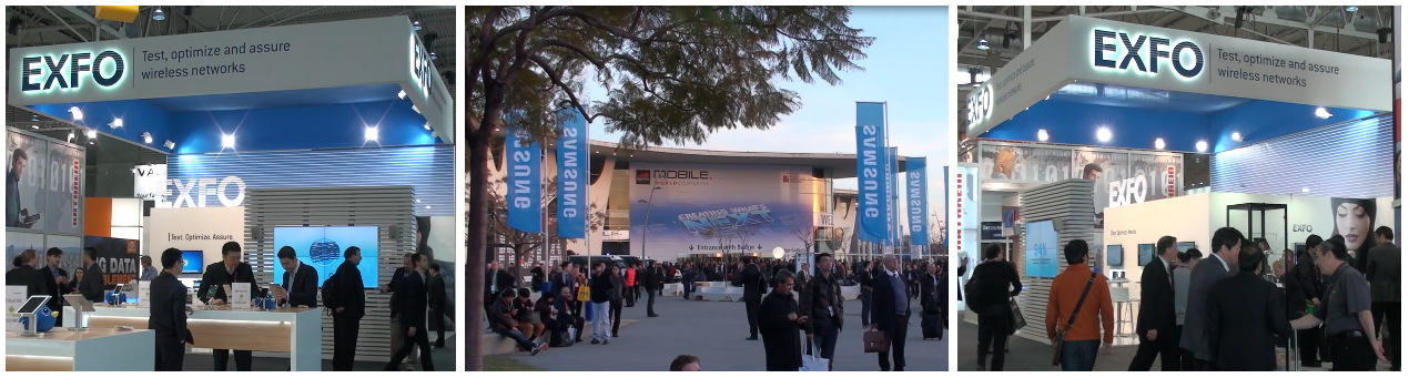 2014 Mobile World congress - Day 1: EXFO Virtual Booth Tour