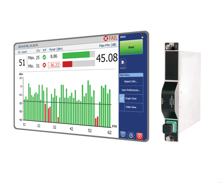 FTBx-5205 - 简单易用的DWDM通道分析仪