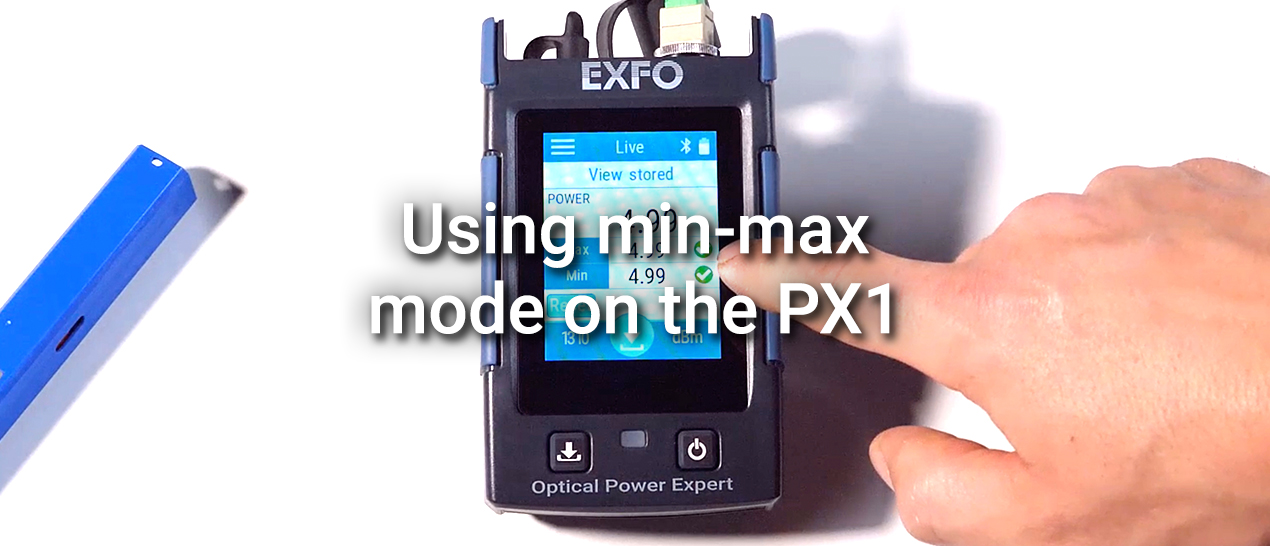 Using min-max mode on the PX1