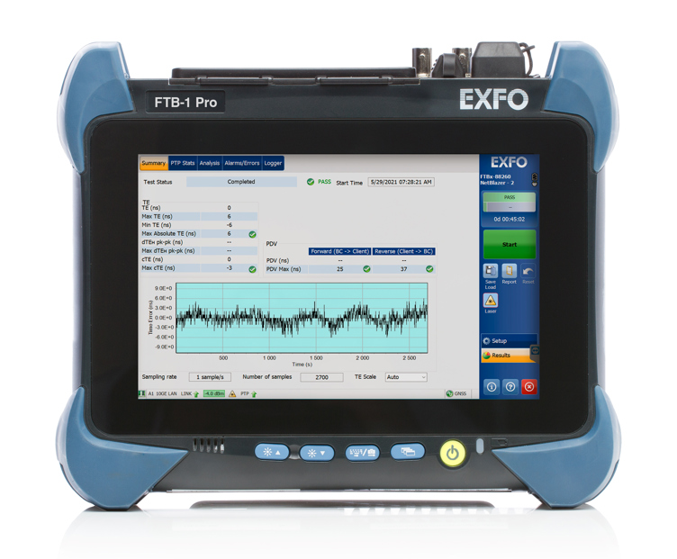 Timing and synchronization - Solución de prueba 1588 PTP y SyncE