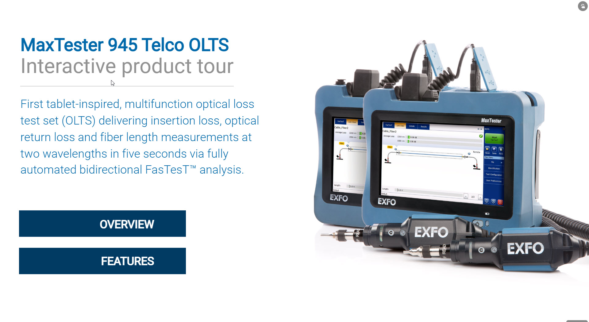 MaxTester 945 Telco OLTS thumbnail