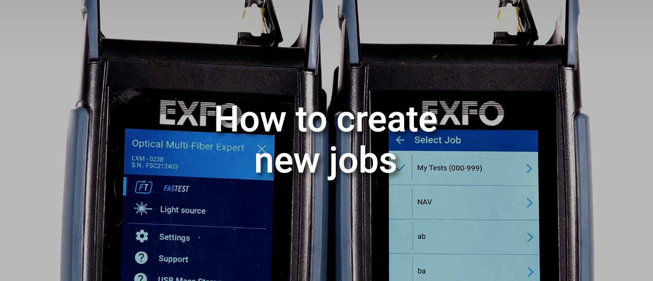 How to create new jobs