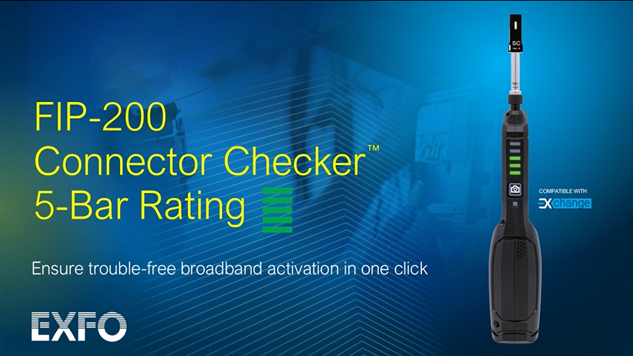 FIP-200 Connector Checker – Innovative 5-bar rating