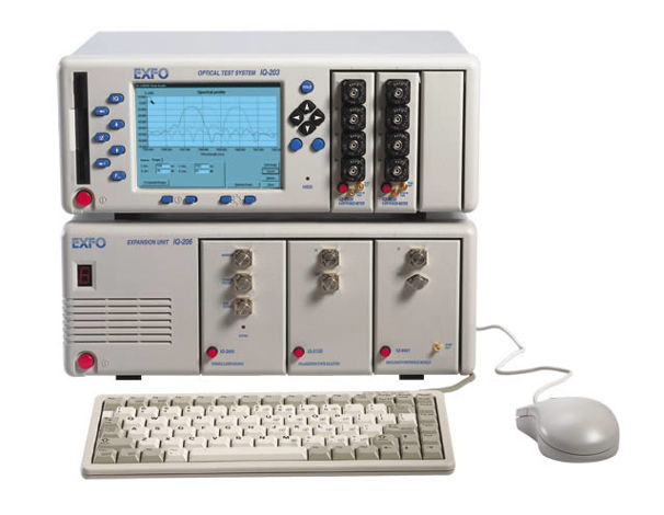 DWDM passive component test system