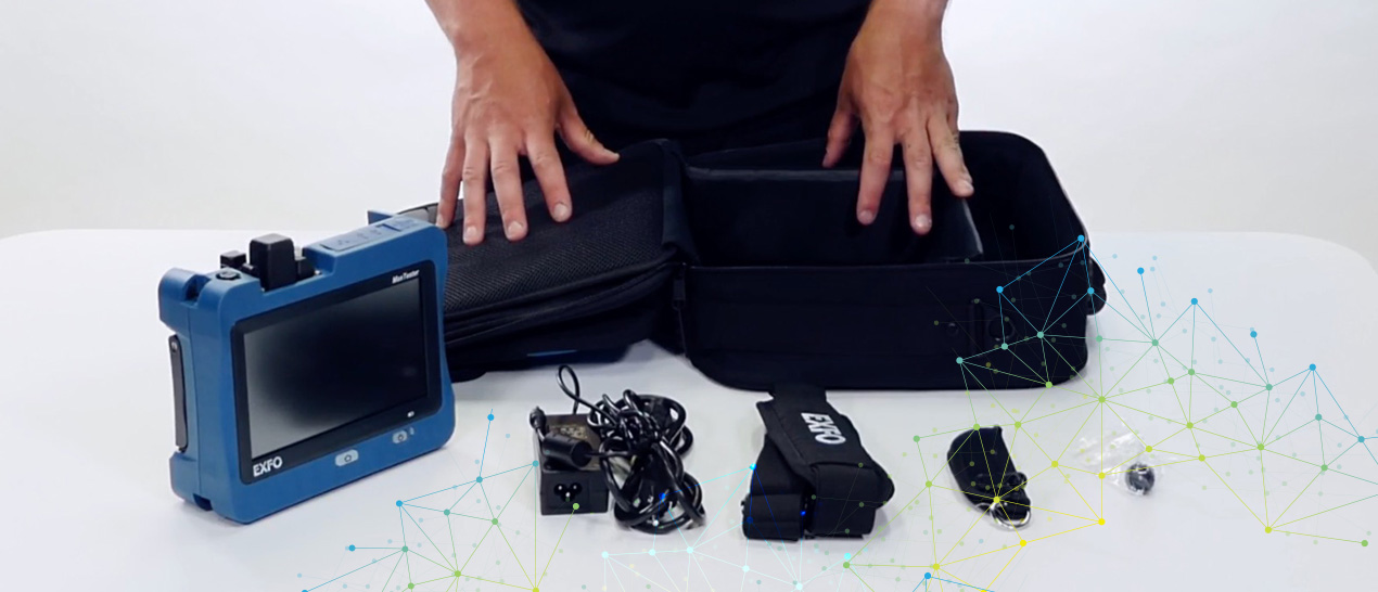 D-series MaxTester OTDR: Unboxing