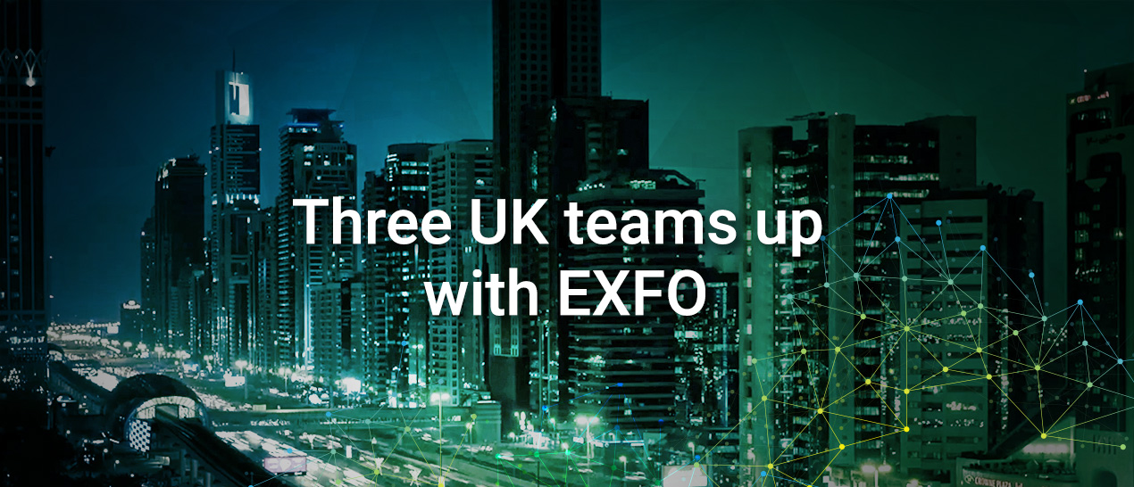 Three UK teams up with EXFO to become the 1st mobile operator to run a full NFV network in Europe