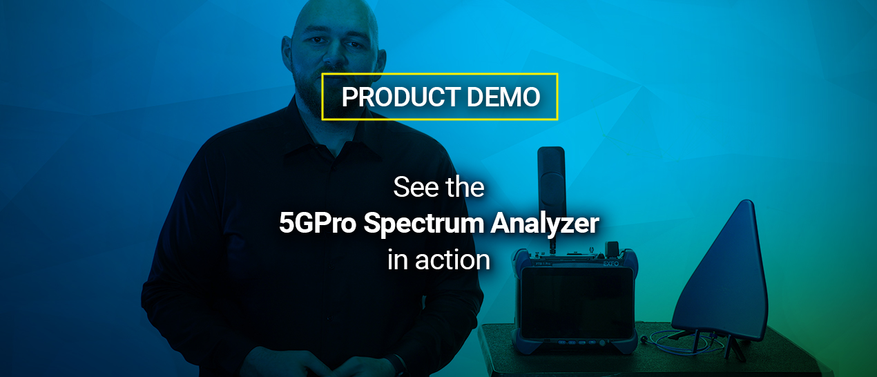 See the 5GPro Spectrum Analyzer in action! 